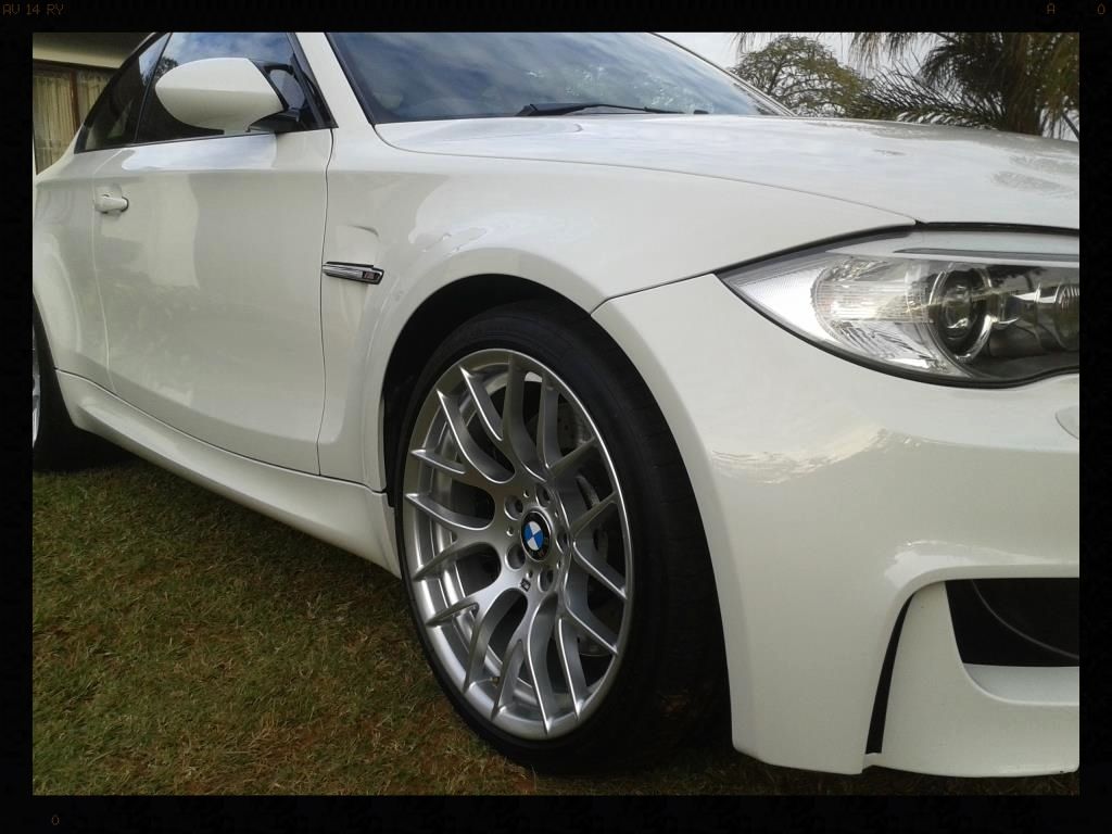 Alpine White BMW 1M - Detailed by Lawrence
